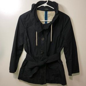 J CREW Black Utility Jacket